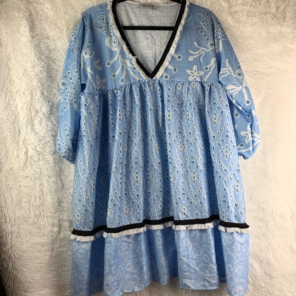 Misslook plus size 3xl kimono style Tunic